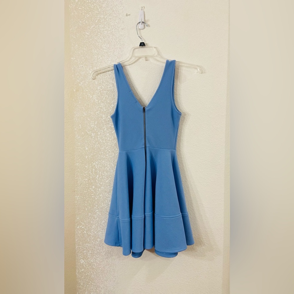 Lulu’s Home Before Daylight Periwinkle Mini Dress Size: S - Picture 5 of 11